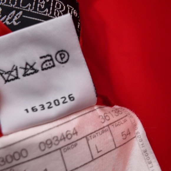 Pal Zileri Gruppo Forall Italy Wool Blazer Red Statement Jacket Mens L 54 *read* - Picture 11 of 16